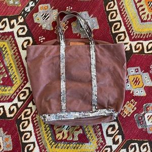 Vanessa Bruno sequin tote bag